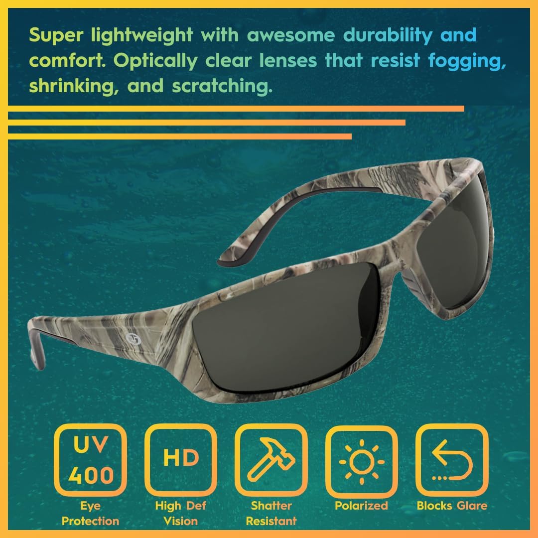 Flying Fisherman Women's Buchanan Rectangular Sunglasses