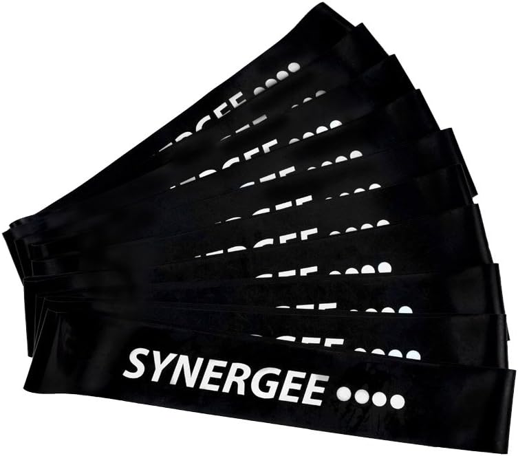 Synergee Exercise Fitness Resistance Band Mini Loop Bands That Perform Better When Working Out at Home or The Gym
