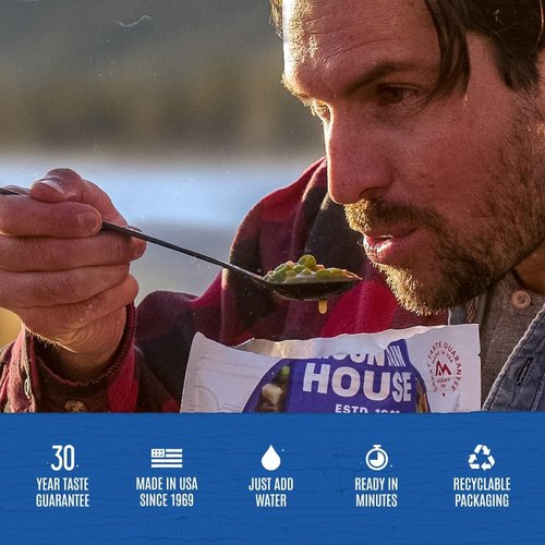 Mountain House Chicken & Mashed Potatoes | Freeze Dried Backpacking & Camping Food | Gluten-Free | 2 Servings