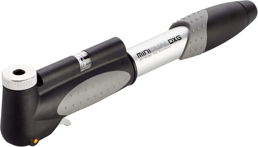 Topeak Dual DXG Mini Pump with Smart Head and In-Line Gauge