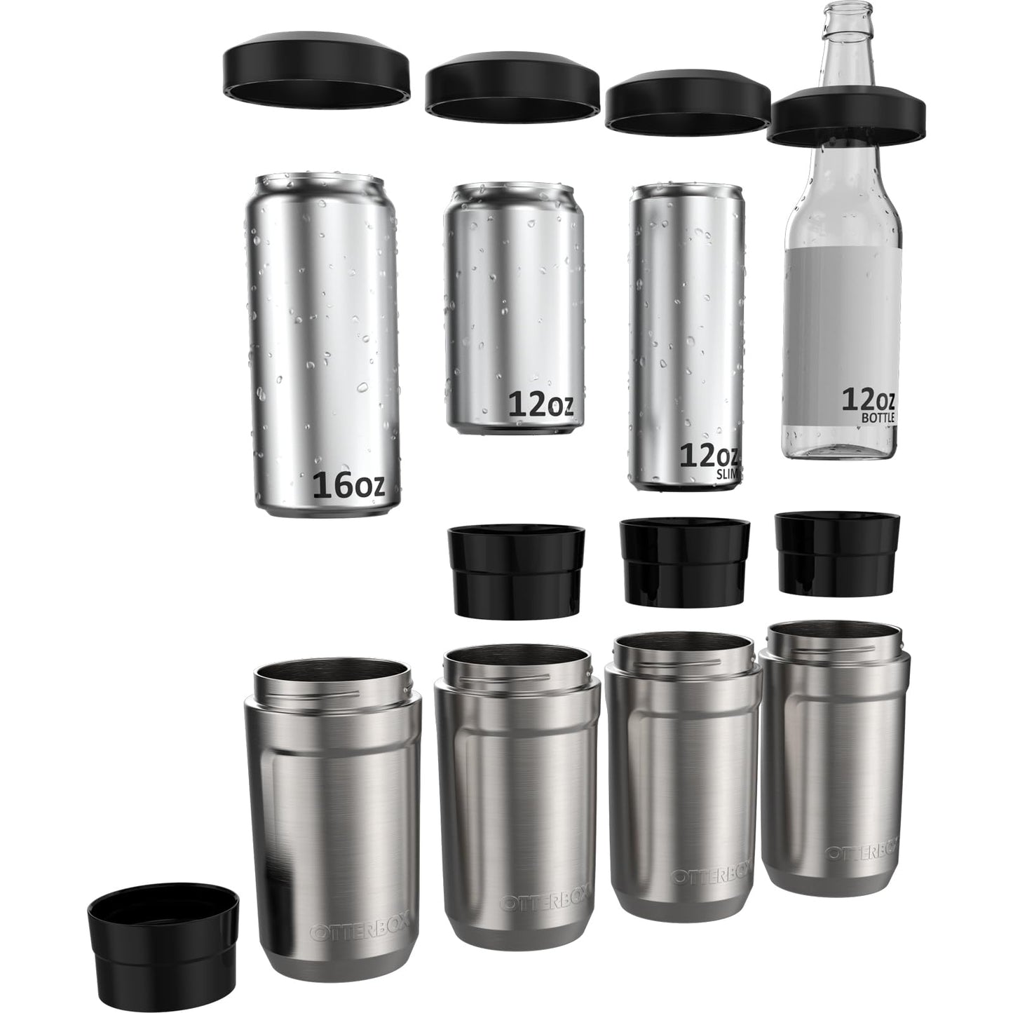 OtterBox Elevation Can Cooler - Ice Cap