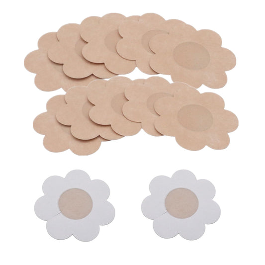 alblinsy 100 Pairs Nipple Cover for Men and Women, Summer Tape Pasties Patch Nipple Covers, Anti Chafing Disposable Adhesive Nipple Guard Stickers for Runners Sports Gym Daily (Flowers)