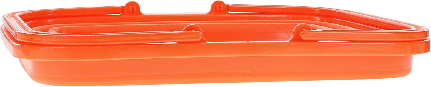 ustFlexWare Collapsible Sink with 2.25 Gal Wash Basin for Washing Dishes and Person During Camping, Hiking and Home