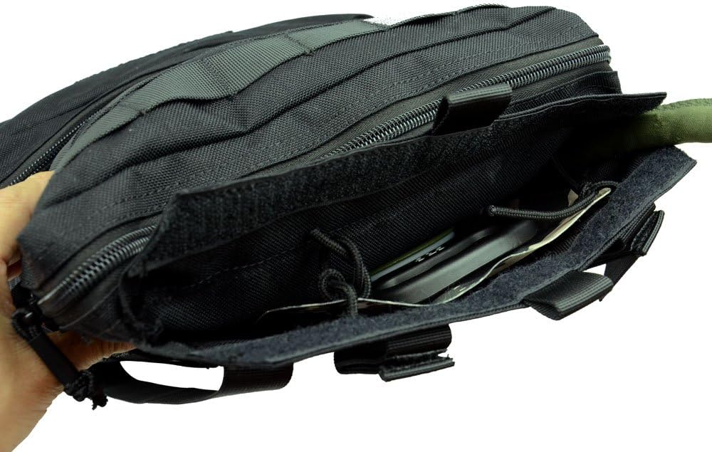 Tactical Molle Hydration Carrier (Bladder is not Included), Tactical Mobility 3-Liter Hydration Pack for Hiking, Biking, Climbing