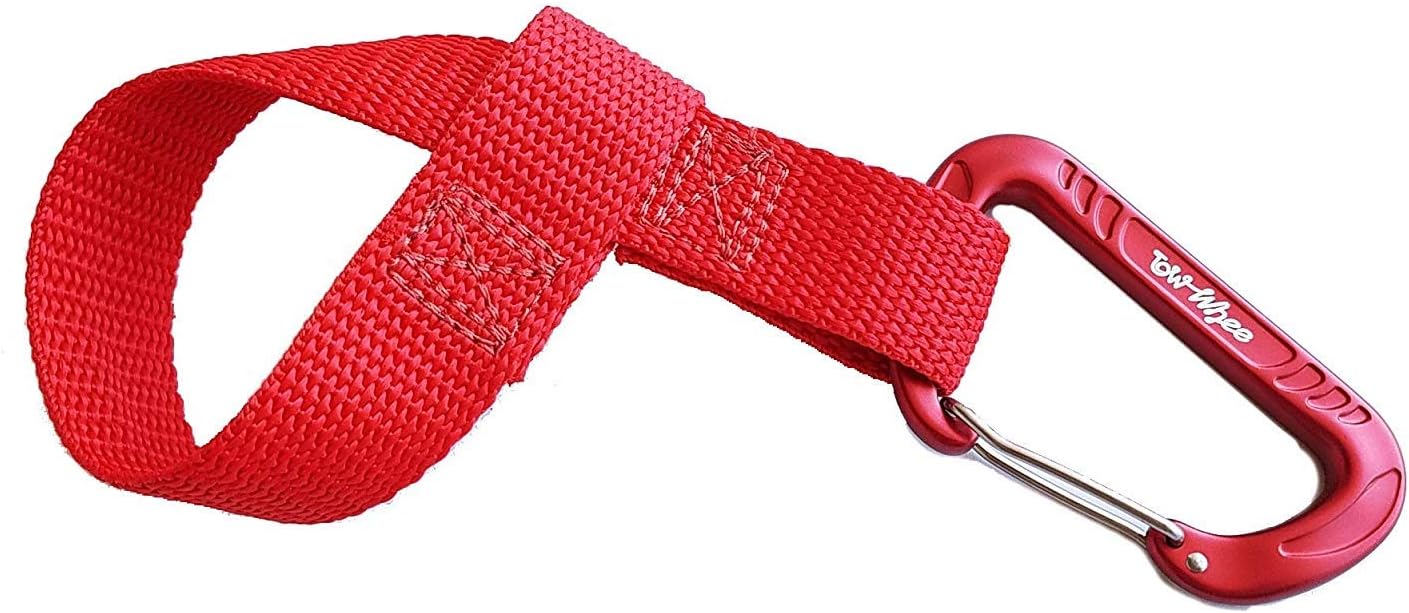 Quick Loop with Carabiner - Quickly Attach Adventure Tow Bungee to Any Bike Handlebar or Seat