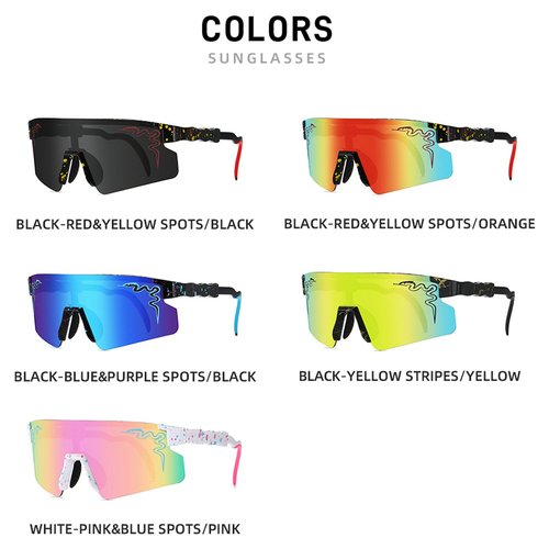 saylicory Youth Baseball Sunglasses for Age 8-16 Boys Girls UV400 Men Women Cycling Eyewear Kids Sport Outdoor Glasses - KY16