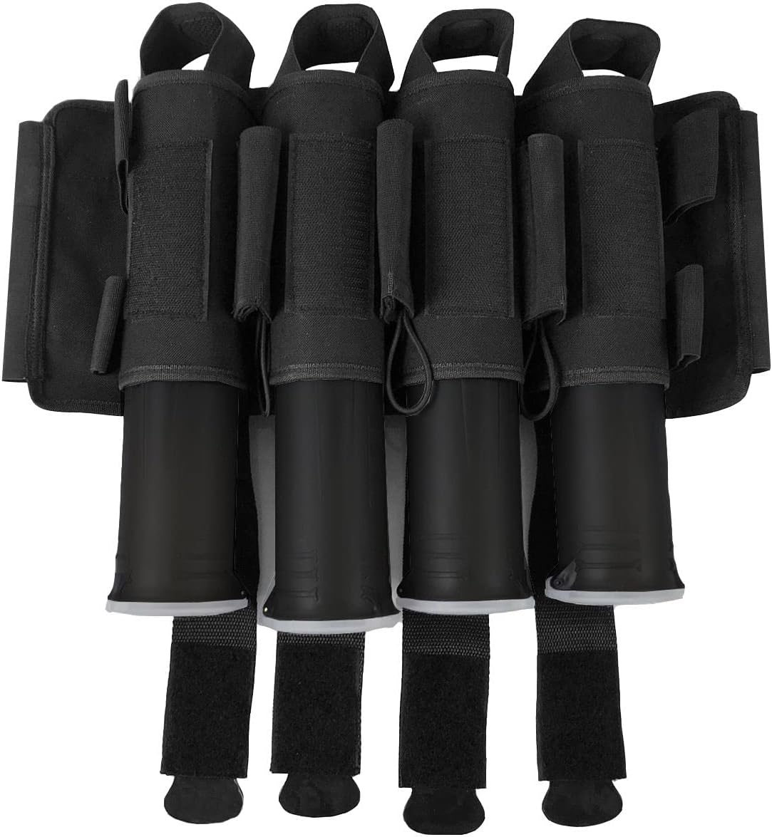 Maddog Pro 3+2 Paintball Harness Pod Pack | Pod Ejection | Adjustable Elastic Velcro Belt