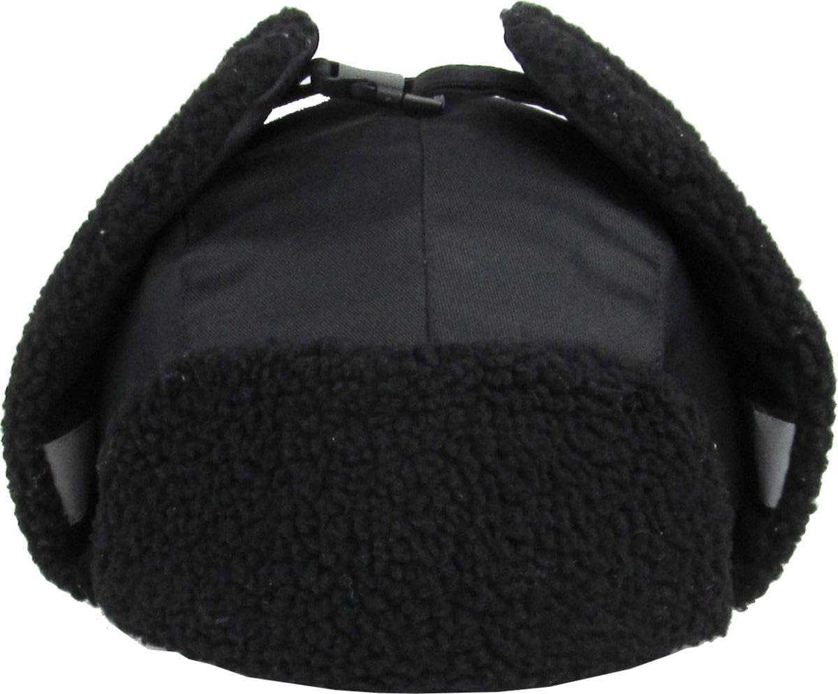 Hi Viz Trapper Warm Workwear Cold Windproof Winter Aviator Trooper Hunting Hat Ushanka Bike