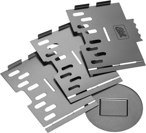 Esbit Ultralight Folding Stainless Steel Pot Stand with Tray for Alcohol or Solid Fuel Stoves