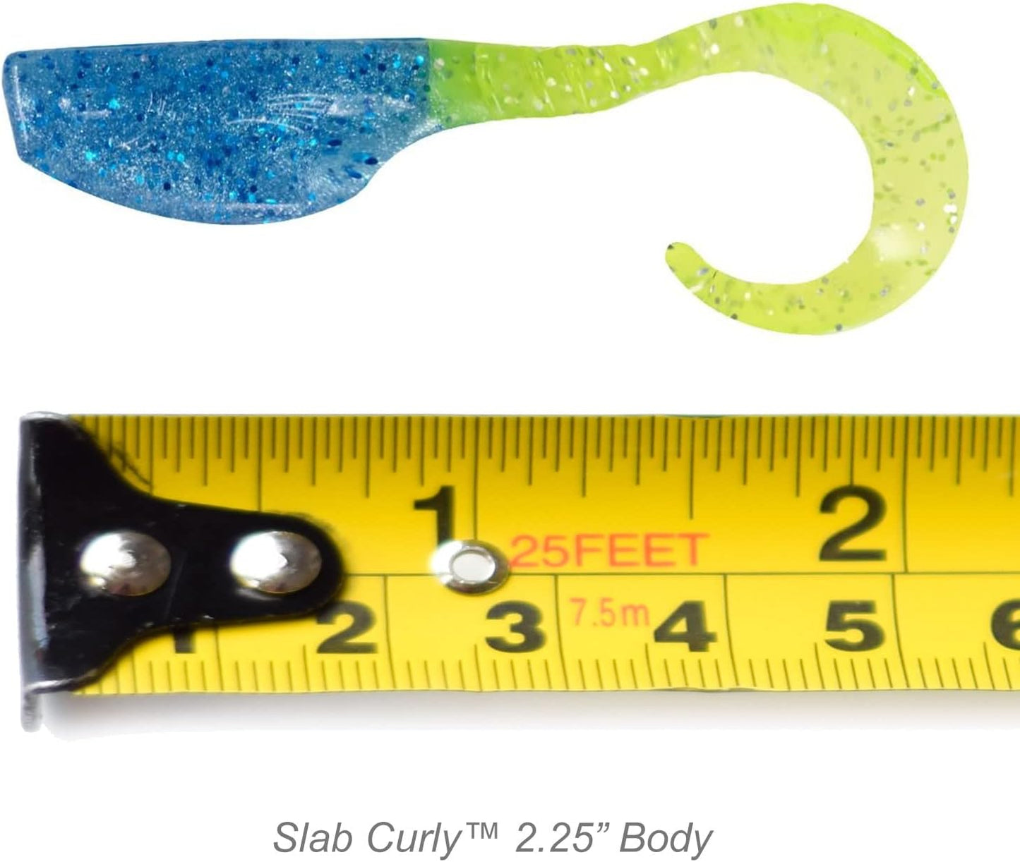 Slab Curly 12-Piece Curly Tail Jig Pack