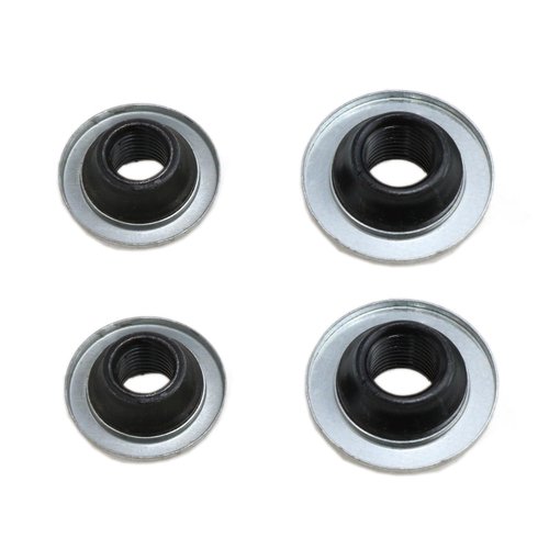 Meuey Lyot Bike hub nut Bike axle nut hub nut Bike Nuts 8mm Front axle Nuts 9.5mm Rear axle Nuts -4PCS
