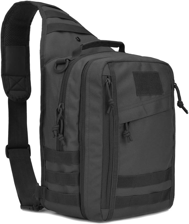 Tactical Sling Bag Pack Military Sling Backpack Assault Range Bag