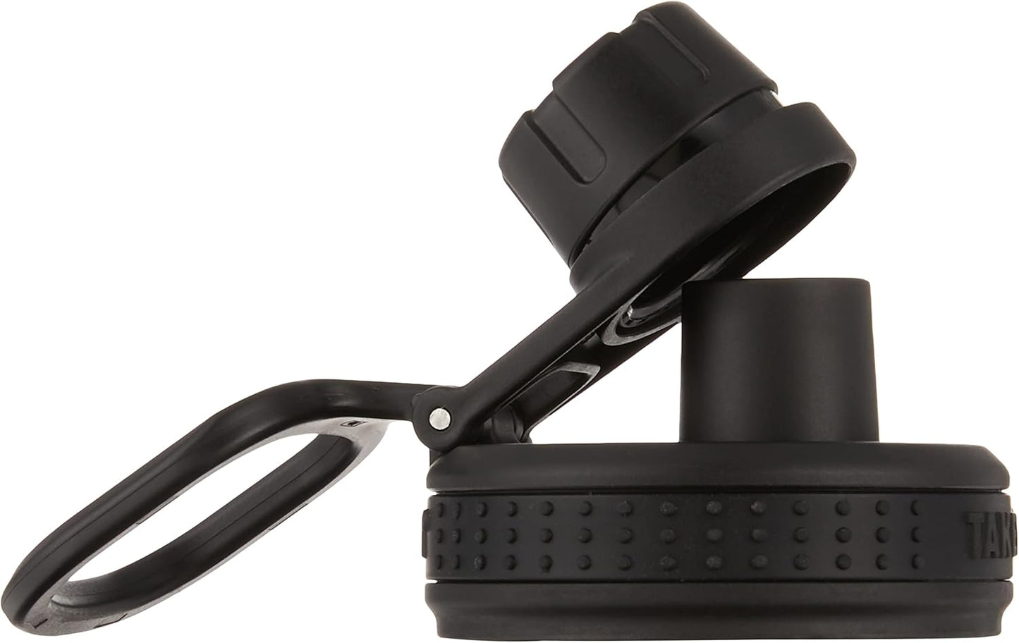 Takeya Originals Spout Lid - Replacement Lid with Carry Handle - BPA-Free & Dishwasher Safe Water Bottle Lid - Durable Leak-Proof Spout Lid for Takeya Water Bottles - Black