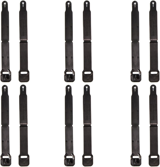 High Speed Gear® - HSGI® Short Clips, Police Gear & Military Gear - Belt, PALS & MOLLE Clips (12 Pack)