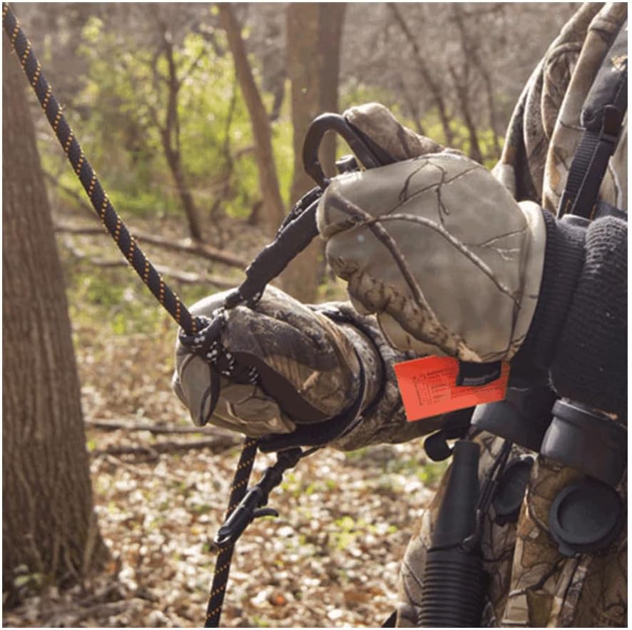 Muddy Safe-Line 30' Durable Nylon Outdoor Hunting & Treestand Safe System for Tree Climbing - Single Pack