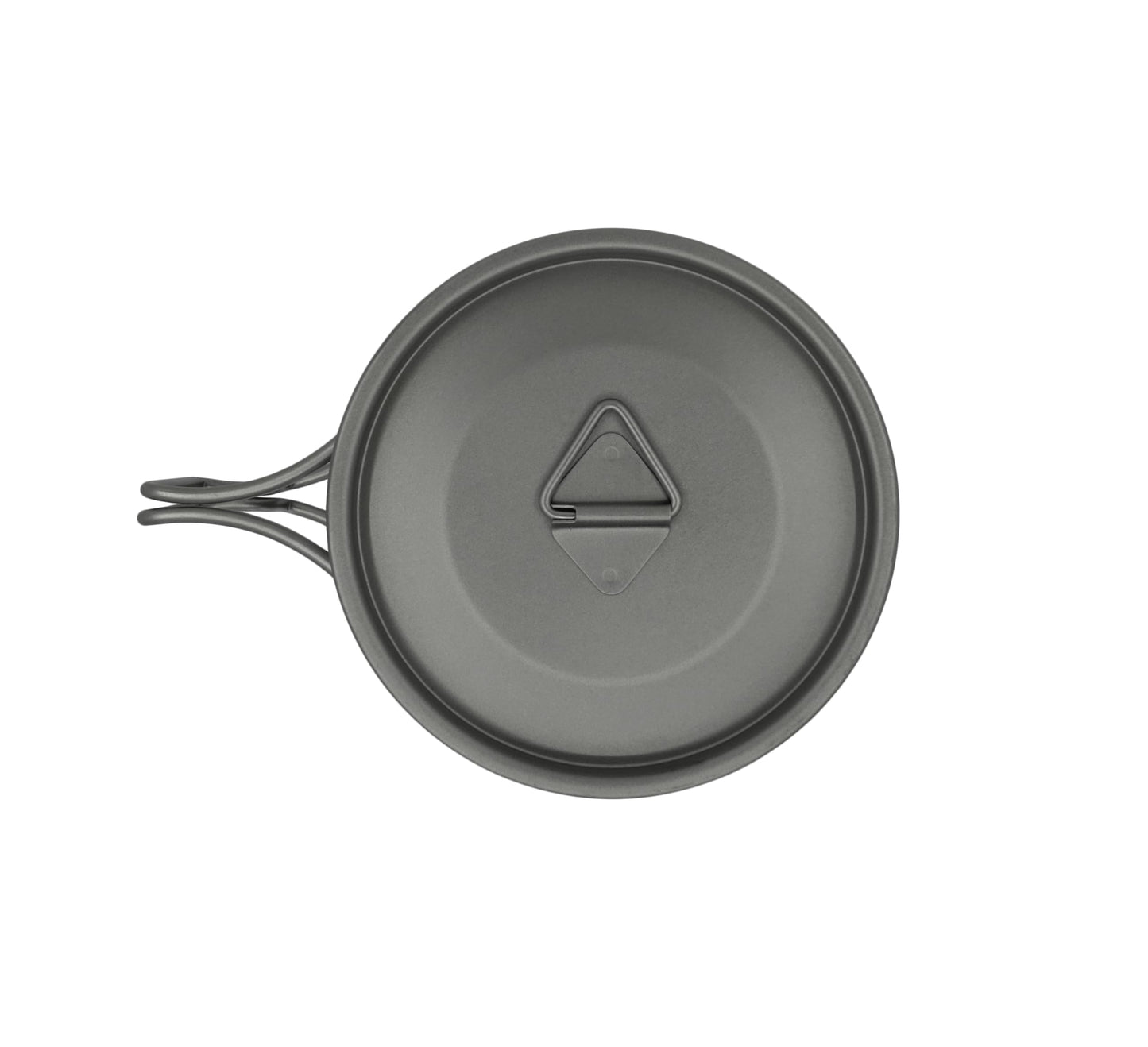 Kuvik Titanium Cup with Lid 550ml (18.6 oz) - Ultralight and Compact Pot for Backpacking, Camping, and Survival