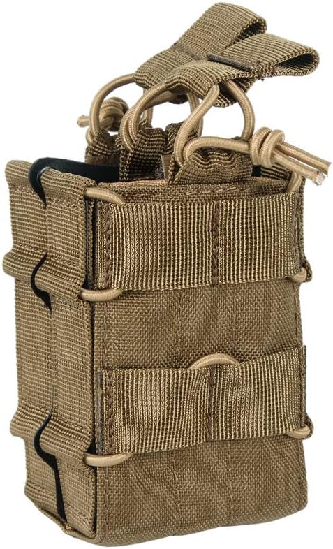 EXCELLENT ELITE SPANKER Tactical Molle Single/Double Open-Top Mag Pouch for M4 M14 M16 AR15 G36 Magazine