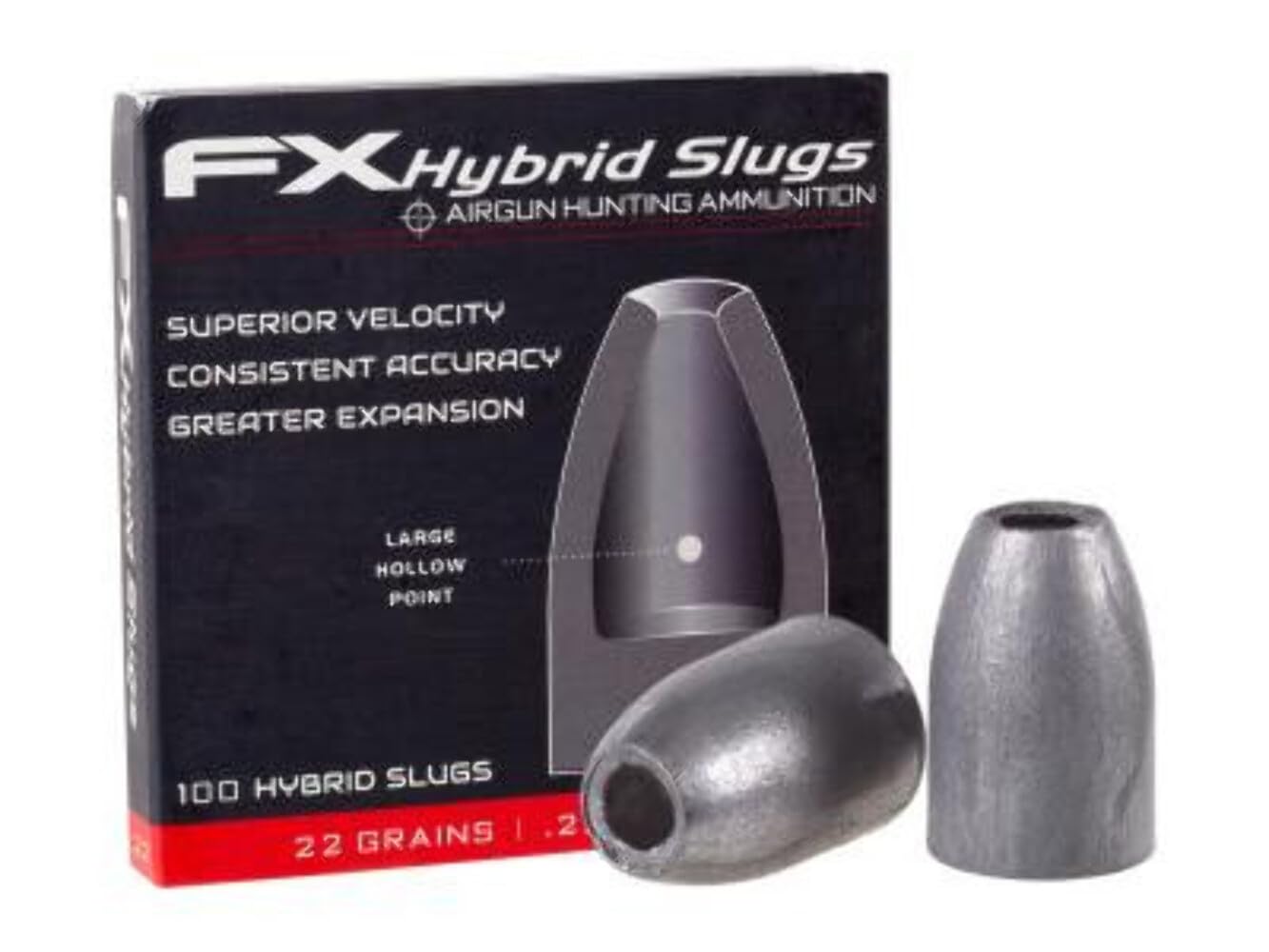 Fx Airguns FX Hybrid Slug Airgun Hunting Ammunition .25 26