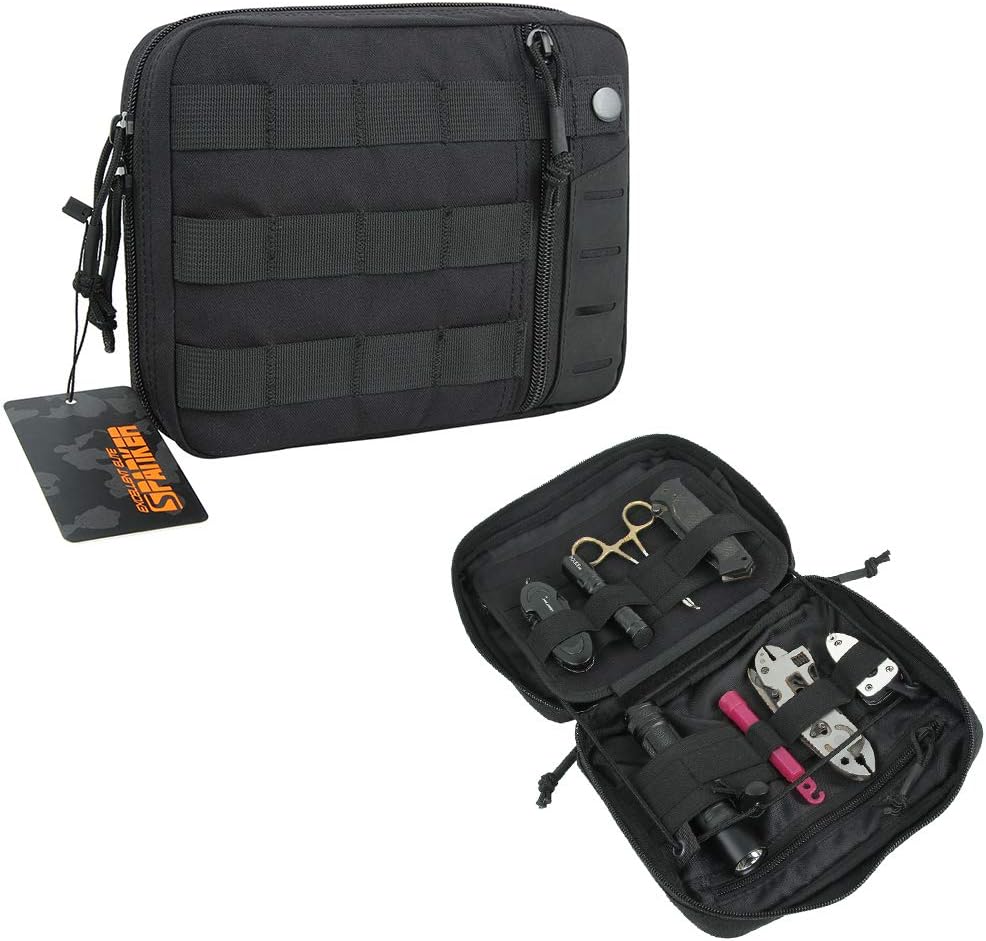 EXCELLENT ELITE SPANKER Molle Admin Pouch Tactical EDC EMT Utility Tool Pouch Medical Organizer Bag Modular Pouches Waist Pouch