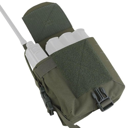 WoSporT Tactical Multi-Purpose Sub Pouch, Walkie Talkie Carry Radio 5.56 Magazine Holder Tool Utility Bag Hunting Vest Accessories