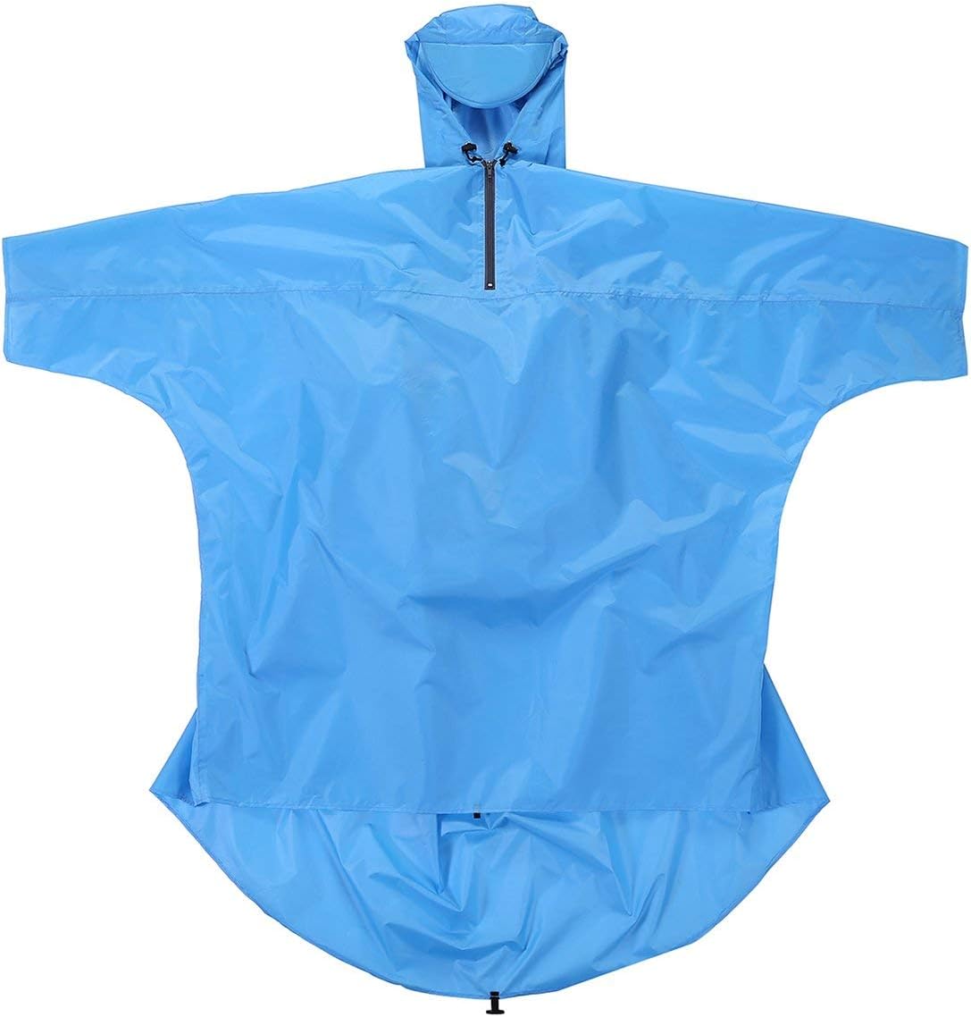Adventure World Globotrekker Backpack Poncho Lightweight Waterproof Rain Poncho for Hiking, Camping, Travel & Outdoor Use