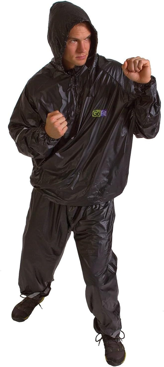 GoFit Hooded Thermal 2-Piece Training Suit