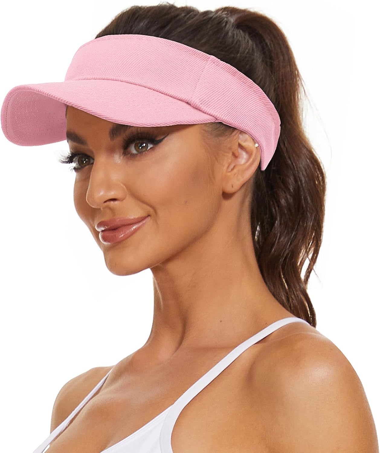 Women's Sun Protection Visor Hat | Cotton Sports Cap for Outdoor Activities