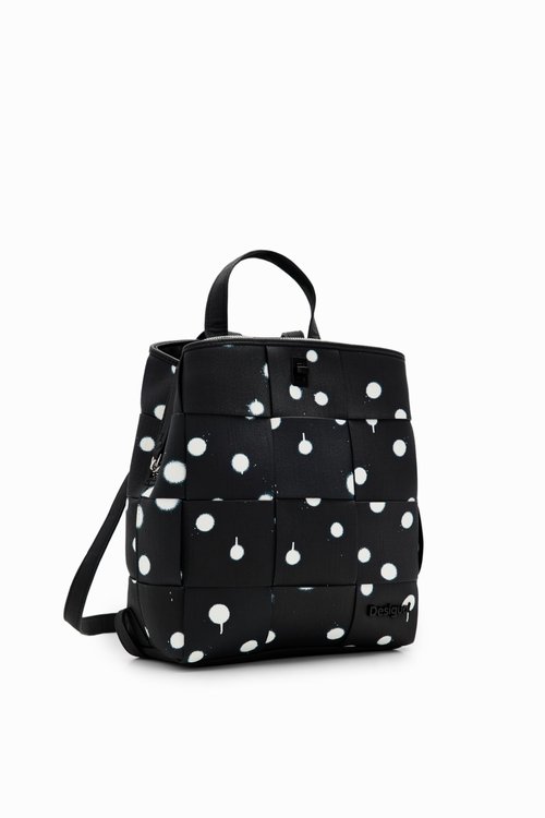Desigual Women's Accessories PU Backpack MINI, Black, One Size
