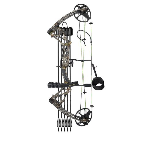 MOTION ZEUS Lightweight Compound Bow Package Fully Adjustable for Adults and Teens,23.5"-31" Draw Length,0-70LBS Draw Weight,Up to 320 FPS,Limbs Made in USA,Hunting Bow Archery Set