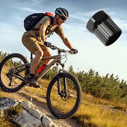 LIGHUFEIC 4 Pieces Bike Cassette Lockring Tool Mountain Bike Freewheel Remover Tool Bike Cassette Lockring Tool Bicycle Shop Tools for Repairing Bikes