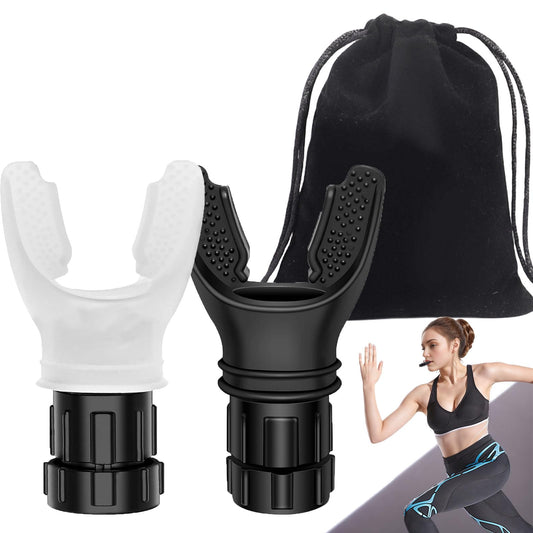 Exercise Trainer-2PCS Adjustable Resistance for Training(White & Black)