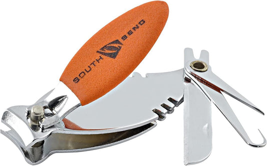 SOUTH BEND Deluxe Clippers - Durable Steel Multipurpose Fishing Tool with 7 Functions