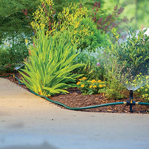 Multi-Adjustable Garden Watering Set with 3 Sprinklers & 2 Hoses – Covers 1800 sq ft