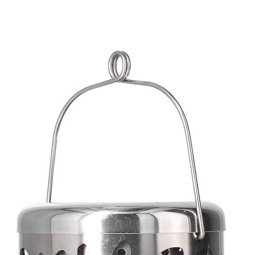 Camping Heating Cover, Outdoor Mini Warmer Cover Stainless Steel Camping Stove Portable Warming Stove Cover for Outdoor Backpackers Hiking Picnic Barbecue Camping Equipment
