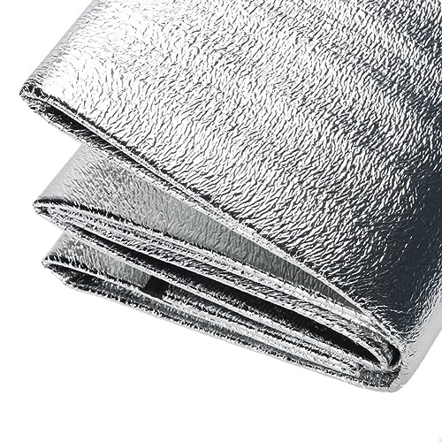 Camping Mat Foam Foil Blanket for Camping Foam Pad Insulating Foil Mat Sleeping Tent Pad Thermal Aluminum Camping mat for Reflecting Heat