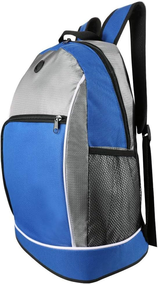 SumacLife Sportslite Lightweight Sports Travel Nylon Bl, Blue/Gray, One Size