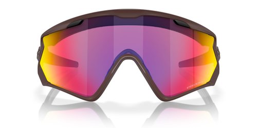Oakley Men's Oo9418 Wind Jacket 2.0 Rectangular Sunglasses, Matte Grenache/Prizm Road, 45 mm