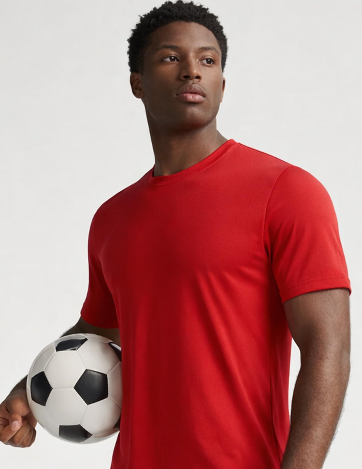 5 Pack Men’s Active Quick Dry Crew Neck T Shirts | Athletic Running Gym Workout Short Sleeve Tee Tops Bulk (Edition 7, Medium)