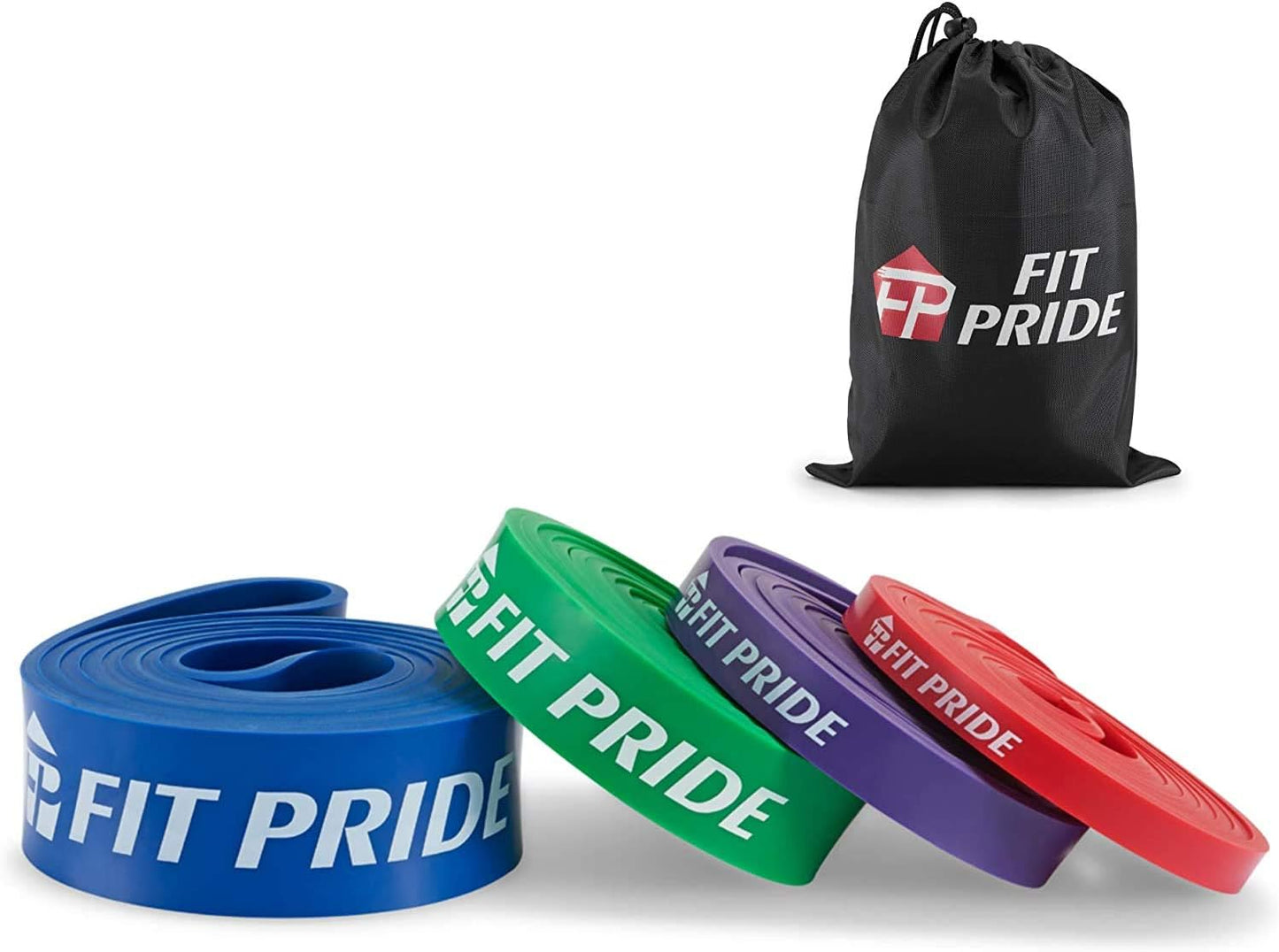FIT PRIDE Resistance Band for Pull Up Exercise Stretchable Increase Mobility