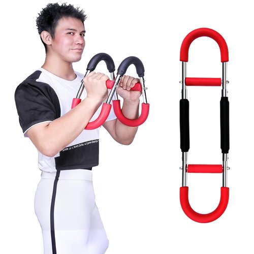 Chest Workout Equipment, Twister Arm Exerciser is Suitable for Training Various Muscles Including The Biceps, Triceps, Forearms, and Shoulders.