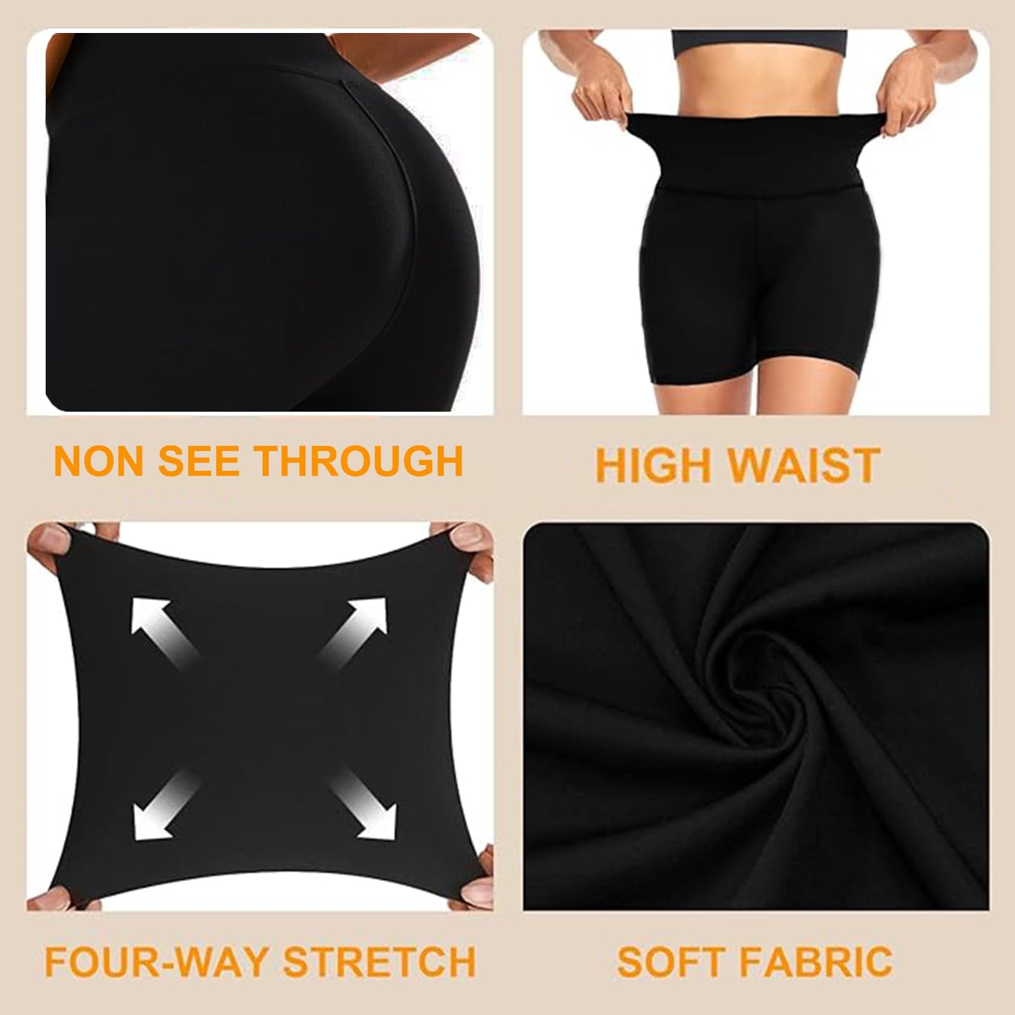 HayFeel Girls Bike Shorts-5" Soft High Waisted Athletic Dance Gymnastics Spandex Volleyball Biker Shorts for Girls 6-14Years