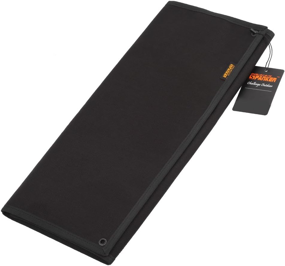 EXCELLENT ELITE SPANKER Tactical Patchs Display Board Foldable Military Patch Holder Panel (Black, S)