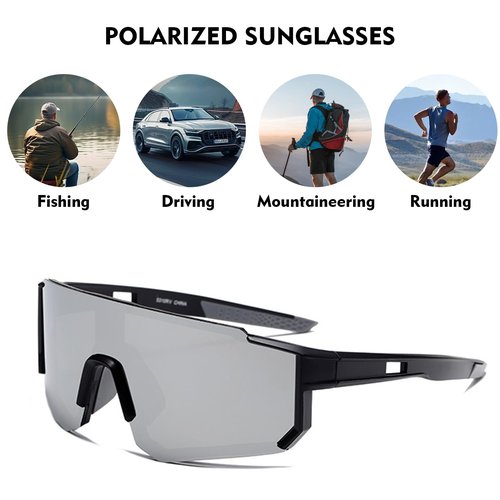 Eternal Star Polarized Sunglasses for Men, Lightweight Sun Glasses with UV Protection for Driving Fishing Golf