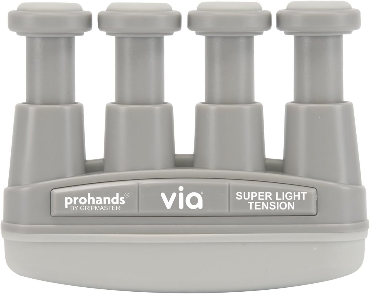VIA Hand Exerciser, Finger Exerciser (Hand Grip Strengthener), Spring-Loaded, Finger-Piston System, Isolate and Exercise Each Finger