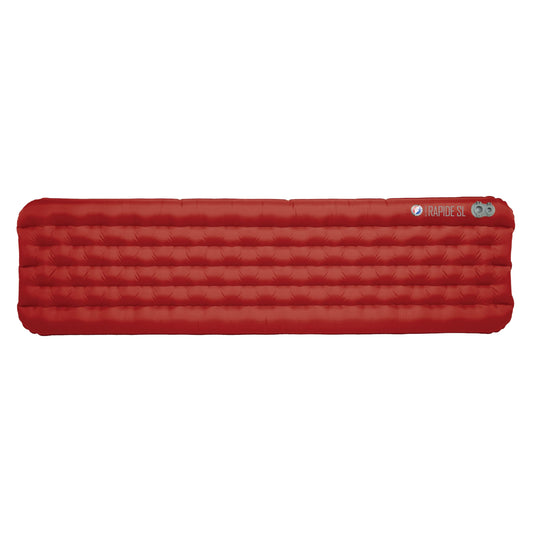 Big Agnes Rapide SL - Insulated Sleeping Pad, Ultralight, All Season Compact Backpacking and Hiking, Pumphouse Sack Included, Orange, 20x72 Regular