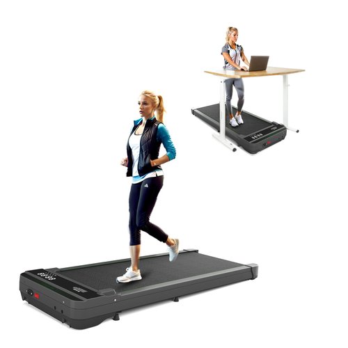 UPREIGN 3 in 1 Portable Treadmill and Walking Pad for Home/Office, Remote Control and Large LED Display Screen