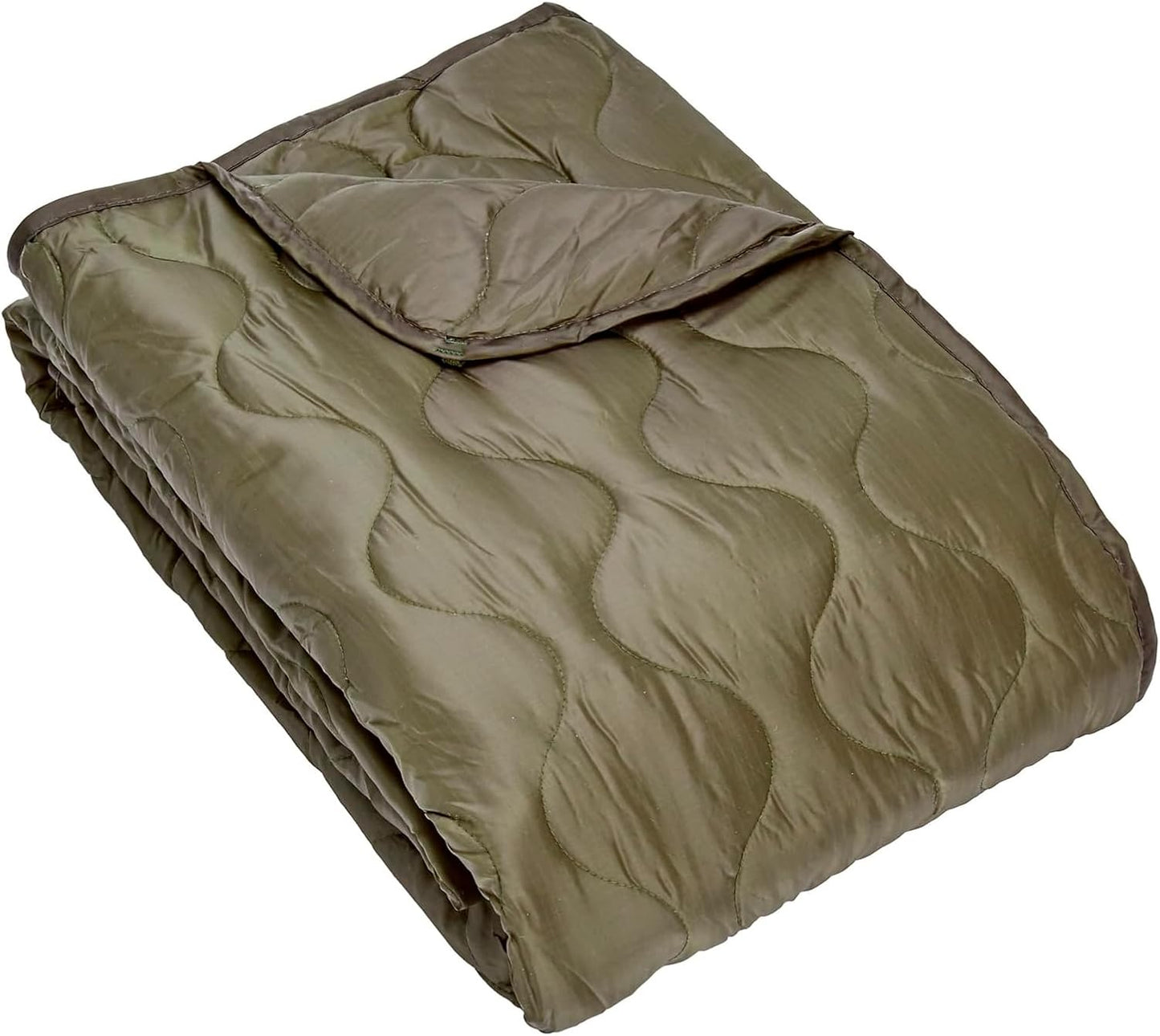 Mil-Tec Ripstop Poncho Liner - Lightweight Portable Durable Polyester Versatile Poncho Liner - Can be Used as Comforter, Blanket, Ground Mat, Sleeping Bag - Carry Bag Included - Flecktarn