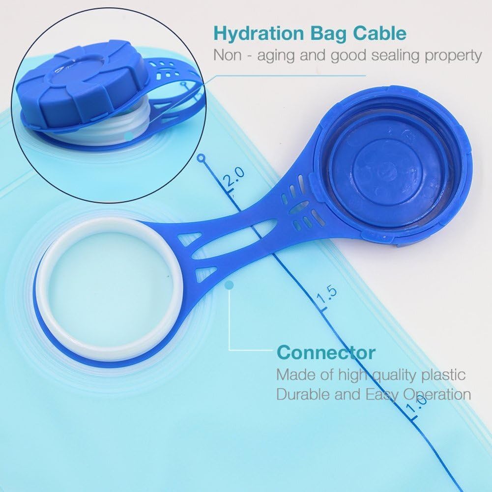 Monvecle Hydration Pack Water Rucksack Backpack Bladder Bag Cycling Bicycle Bike/Hiking Climbing Pouch + 2L Hydration Bladder