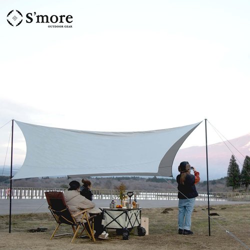 S'more A6061 Aluminum Tent Poles Replacement, Pre-Assembled Tent Pole, Camping Tent Rod One Piece