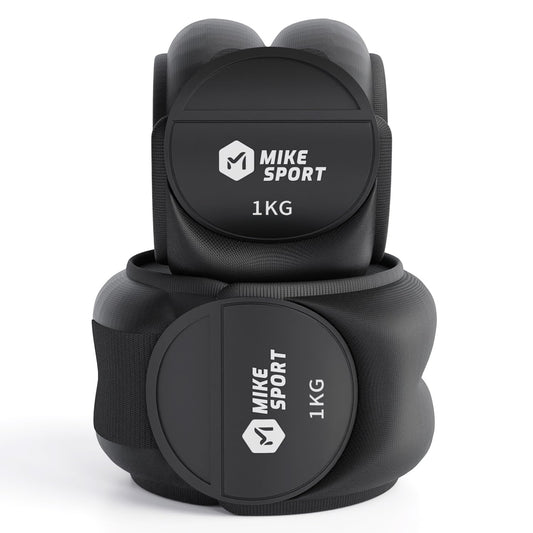 Ankle Weights,Strength Training Wrist and Ankle Weights Sets For Women Men 2lb 4lb 6lb 8lb Leg Arm Weights Straps for Fitness,Yoga,Running,Workout,1kg/2.2Lbs Each Ankle